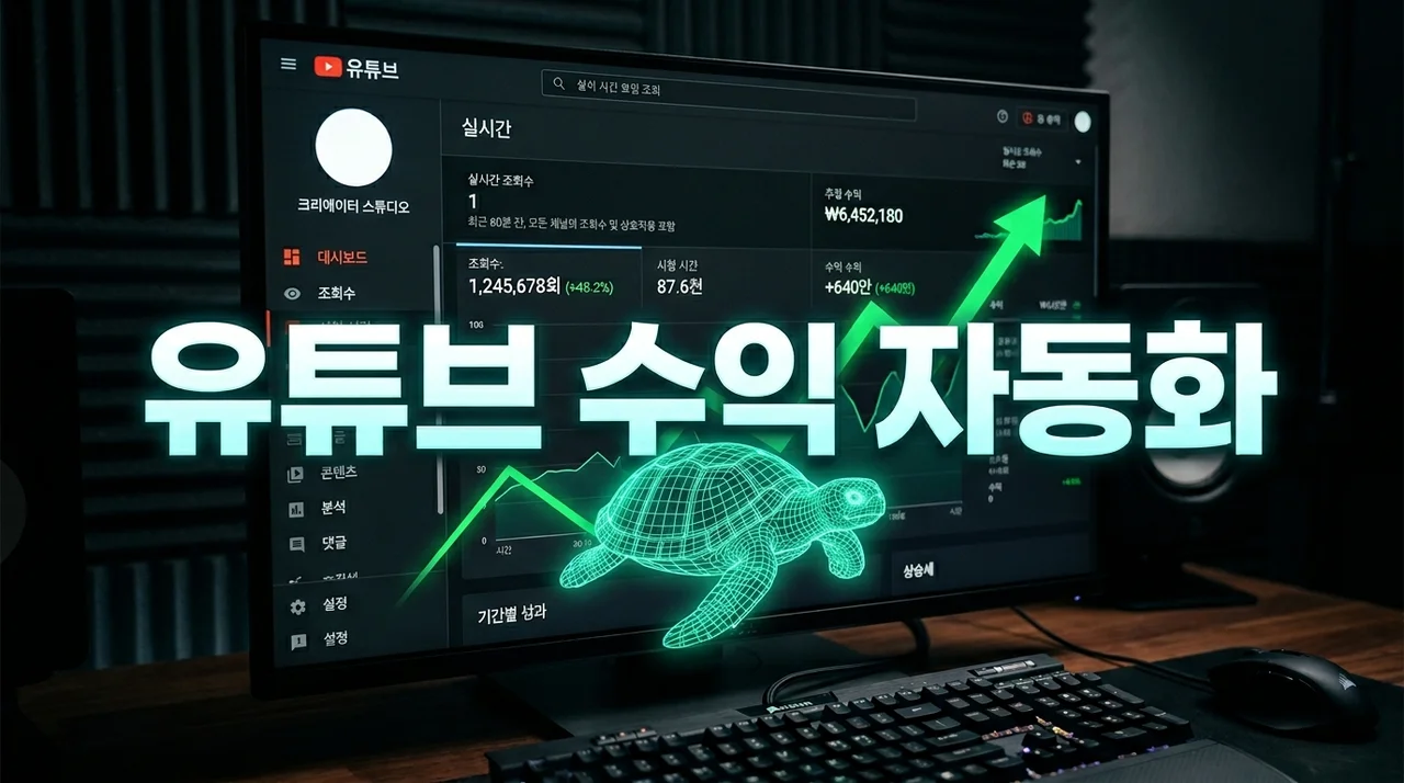 유튜브 수익 극대화: 터틀버프 자동화 프로그램의 핵심 장점 분석