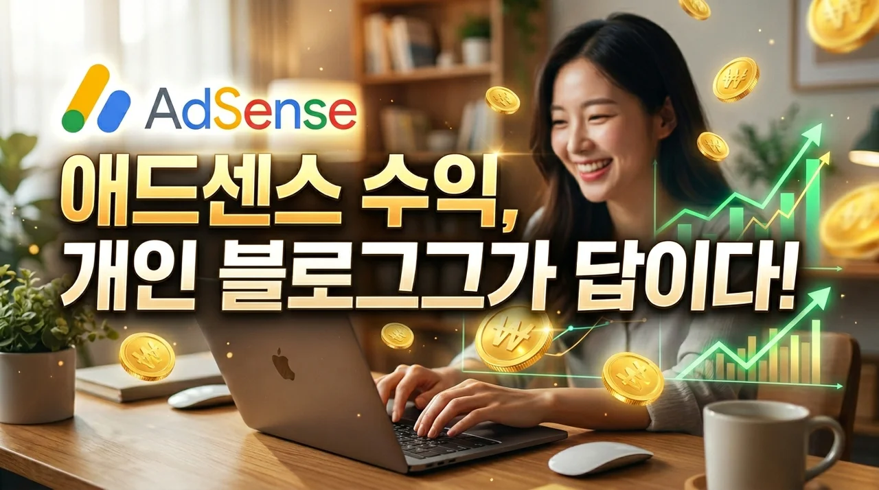 개인웹 블로그 애드센스 성공 비결: 승인부터 수익 극대화까지