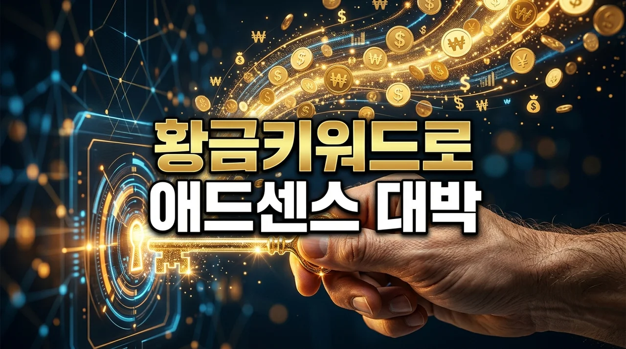 애드센스 수익 극대화: 황금키워드 발굴과 활용 전략