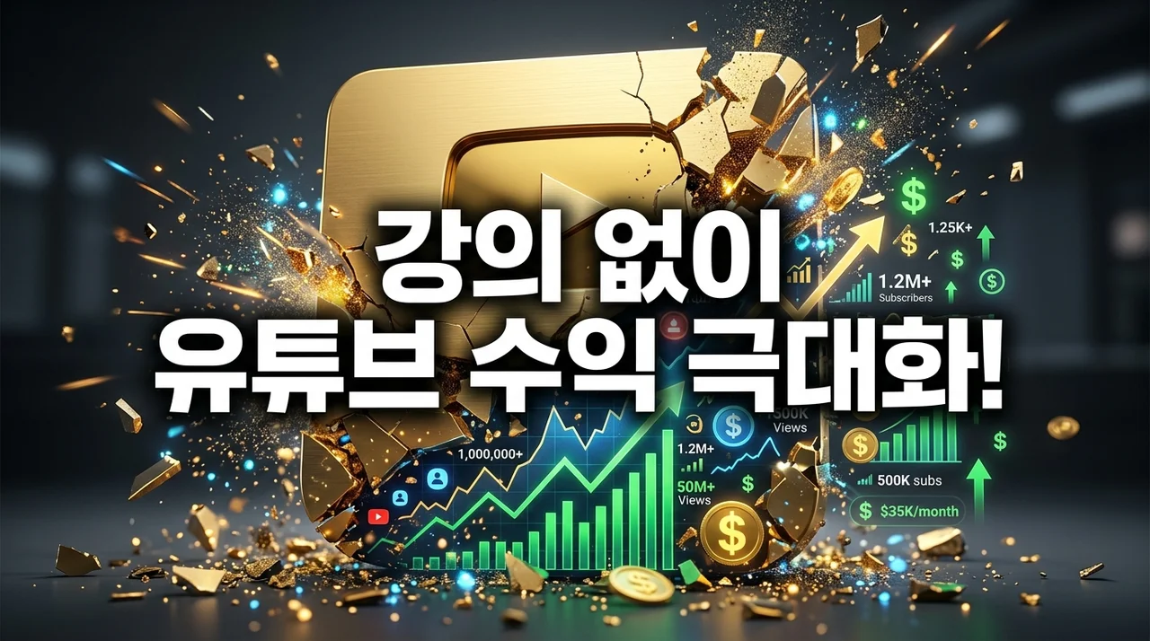 강의 없이 유튜브 브랜딩: 애드센스 수익 극대화 전략